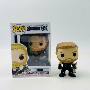 中古品 FUNKO POP ファンコ MARVEL マーベル AVENGERS アベンジャーズ 286 452 THOR ソー 2種セット