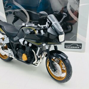 中古品 アオシマ　完成品バイクシリーズ 1/12 CB 1300 SUPER BOLD'OR ブラック