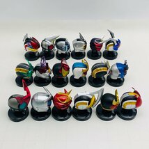 ジャンク 仮面ライダー ライダーマスクコレクション マスコレ クウガ 響鬼 カブト 電王 キバ 他 まとめセット_画像4