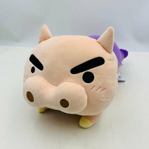 新品 クレヨンしんちゃん ねそべりポーズぬいぐるみ シロとぶりぶりざえもん ぶりぶりざえもん