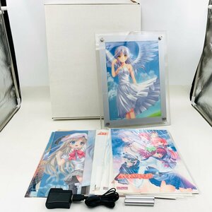 中古品 Pikatto Anime Key Angel Beats リトルバスターズ A4 ピカットパネル フィルム付き