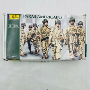 新品未組立 エレール Heller 1/72 PARAS AMERICAINS