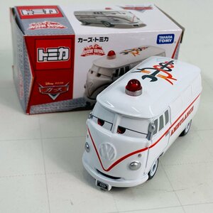 中古品 カーズ トミカ レスキューゴー!ゴー! フィルモア(救急車タイプ)