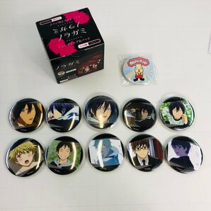 中古品 ノラガミ トレーディング缶バッジ 1BOX 全10種 + BOX 購入特典 1種 付属の画像1