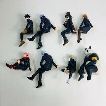 中古品 フリュー ぬーどるストッパーフィギュア 呪術廻戦 8種 五条 虎杖 伏黒 釘崎 禪院 パンダ 狗巻 セット_画像5