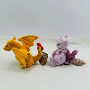 新品 ポケモン ポケットモンスター Pokemon fit ぬいぐるみ リザードン ミュウツー 2種セットの画像5