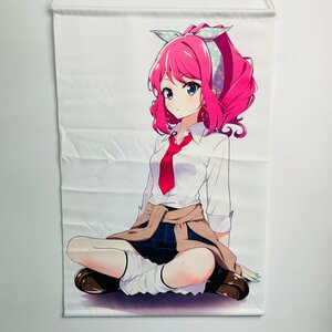 中古品 アイカツ一条レイ 桜庭ローラ B2タペストリー