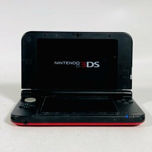 中古 Nintendo 3DS LL レッドXブラックの画像1