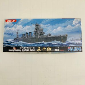新品未組立 フジミ 特SPOT 29 1/700 日本海軍軽巡洋艦 五十鈴 デラックス エッチングパーツ付きの画像1