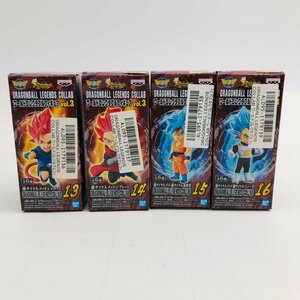 新品未開封 ワールドコレクタブルフィギュア ドラゴンボール DRAGONBALL LEGENDS COLLAB vol.3 4種セット WCF