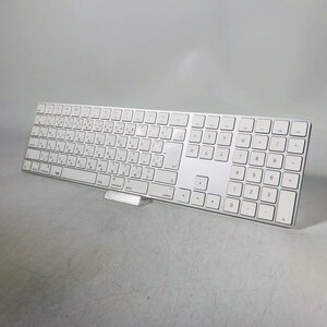 Apple Magic Keyboard シルバー JIS配列 テンキー付き MQ052J/A