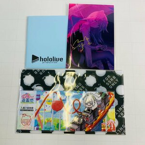 中古品 ホロライブ hololive 誕生日記念 2021 SSRB遊園地入園チケットセット 直筆サイン入り ポストカード 獅白ぼたん 2種セット