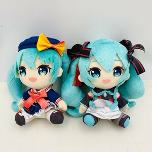 新品 タイトー エレガント image ぬいぐるみ 初音ミク 2種セット