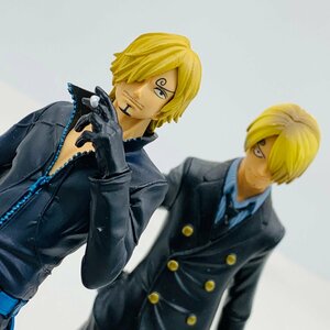 中古品 DXF THE GRANDLINE MEN ワンピース vol.7 vol.4 サンジ フィギュア 2種セット