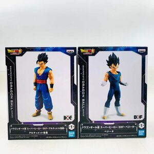 新品未開封 ドラゴンボール超 スーパーヒーロー DXF アルティメット悟飯 ベジータ 2種セット