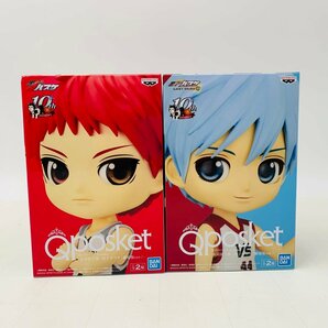 新品未開封 Qposket 黒子のバスケ 赤司征十郎 黒子テツヤ 劇場版ver. 2種セットの画像1