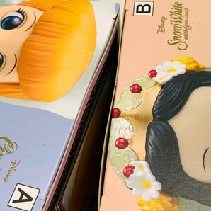 新品未開封 Qposket Disney Characters Dreamy Style Glitter Collection vol.2 シンデレラ 白雪姫 2種セットの画像3