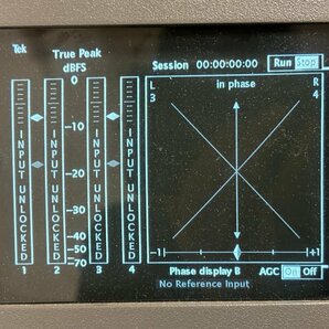 【ジャンク】Tektronix デジタルオーディオメーター 764 の画像6