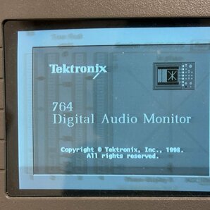 【ジャンク】Tektronix デジタルオーディオメーター 764 の画像5
