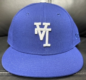 【新品未使用/送料込】NEW ERA DODGERS UPSIDE DOWN HAT 59Fifty 60.6cm ニューエラ ドジャース 大谷翔平 ストリート チカーノ 西海岸