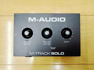  аудио интерфейс M-AUDIO M-TRACK SOLO прекрасный товар 