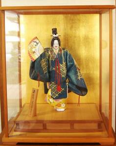  Hakata doll talent [. tube ] valuable .. work excellent article human national treasure author . rice field source structure less shape culture fortune table . technology guarantee . person exclusive use acrylic fiber case attaching 