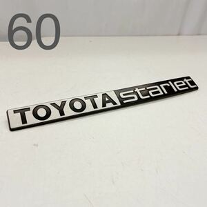 3AA239 1円～ 希少 当時物 昭和物 トヨタスターレット TOYOTA STARLET エンブレム