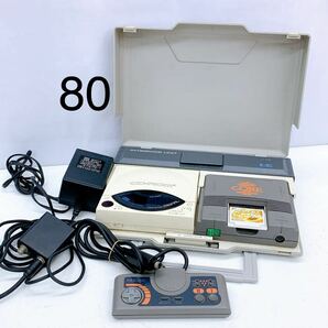 4AA024 NEC IFU-30A PCE PCエンジン コアグラフィックス&CD-ROM2 INTERFACE UNIT ゲーム機本体 中古 現状品 動作未確認の画像1