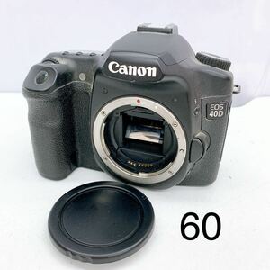 4AD074 Canon EOS40D 一眼レフカメラ キャノン 本体のみ デジカメ デジタルカメラ ジャンク 現状品 動作未確認