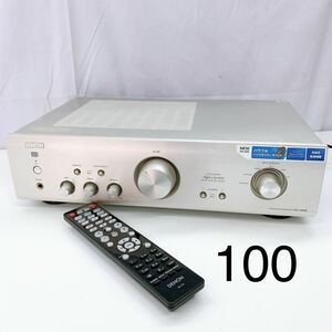 4AC072 [ operation goods ]DENON Denon pre-main amplifier PMA-390RE remote control attaching used present condition goods 