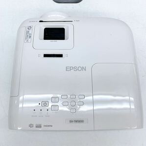 4AB033 EPSON エプソン EH-TW5650 H852D LCD プロジェクター 投影機 映写機 リモコン付 中古 現状品 通電ok 動作未確認の画像7