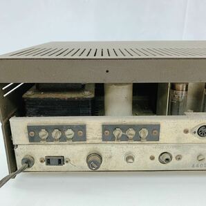 4AD093【動作品】TRIO トリオ W-46K 真空管式プリメインアンプ オーディオ レトロ 現状品の画像7