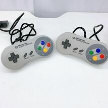 4AC077 スーパーファミコン 本体 スーパーマリオカート スーパーパーティラッシュ セット 中古 現状品 動作未確認_画像4