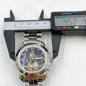 4AD141 【動作品】J.HARRISON AUTOMATIC J.H-008 ハリソン 腕時計 メンズ アナログ 現状品の画像8