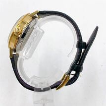 4AB039 1円〜 美品 稼働 Orient オリエント DB0G-A0-B ネイビー文字盤 自動巻き 箱付き 現状品_画像4