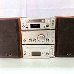 4AA059 パイオニア Pioneer ミニコンポ CD MD A-N701 PD-N901 MJ-N901 S-N701 通電OK 動作未確認 中古 現状品の画像2