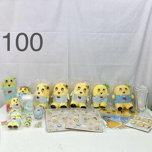 3AA208 ふなっしーグッズまとめ バインダー キーホルダー ぬいぐるみ など 中古 現状品 一部開封あり