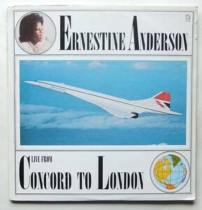 ◆ ERNESTINE ANDERSON / Live From Concord To London ◆ Concord Jazz CJ-54 ◆