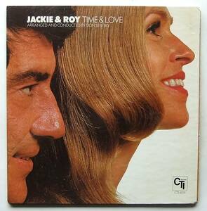 ◆ JACKIE & ROY / Time & Love ◆ CTI 6019 (VAN GELDER) ◆ V