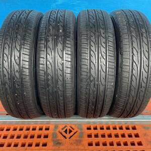 155/65R14 ダンロップ　EC202 155/65/14 サマータイヤ　4本　2021年製造