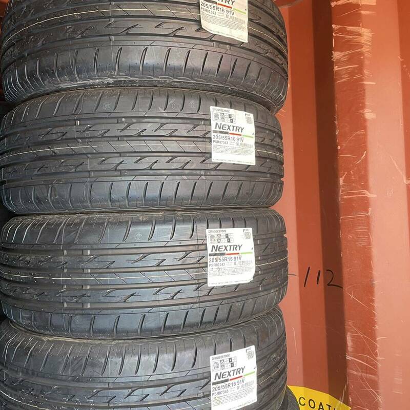 新品　205/55R16 ブリヂストン　NEXTRY サマータイヤ205/55/16 4本　2022年製造 