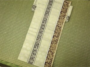 *. size Nagoya obi genuine . front Hakata woven large . woven thing ... for summer silk *J85