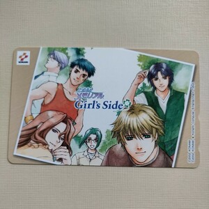 ◆ときめきメモリアル　Girl's Side◆テレホンカード　②◆レア　ときメモ　KONAMI　コナミ