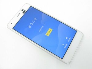 ワイモバイル Ymobile S4 Android One ホワイト【R6453】