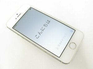 ソフトバンク SoftBank iPhone5S 32GB シルバー【R6434】