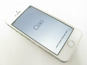 ソフトバンク SoftBank iPhone5S 32GB シルバー【R6433】