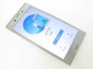 au SOV34 Xperia XZ プラチナ SIMフリー SIMロック解除済【R6479】