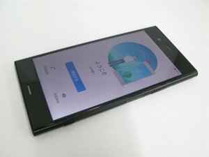 ソフトバンク 701SO Xperia XZ1 ブラック SIMフリー SIMロック解除済 【M3634】