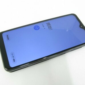 SIMフリー UQモバイル Galaxy A20 SCV46 ブラック 【M3743】の画像1