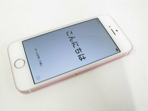 SIMフリー iPhoneSE 32GB ローズゴールド J/A 【M3767】